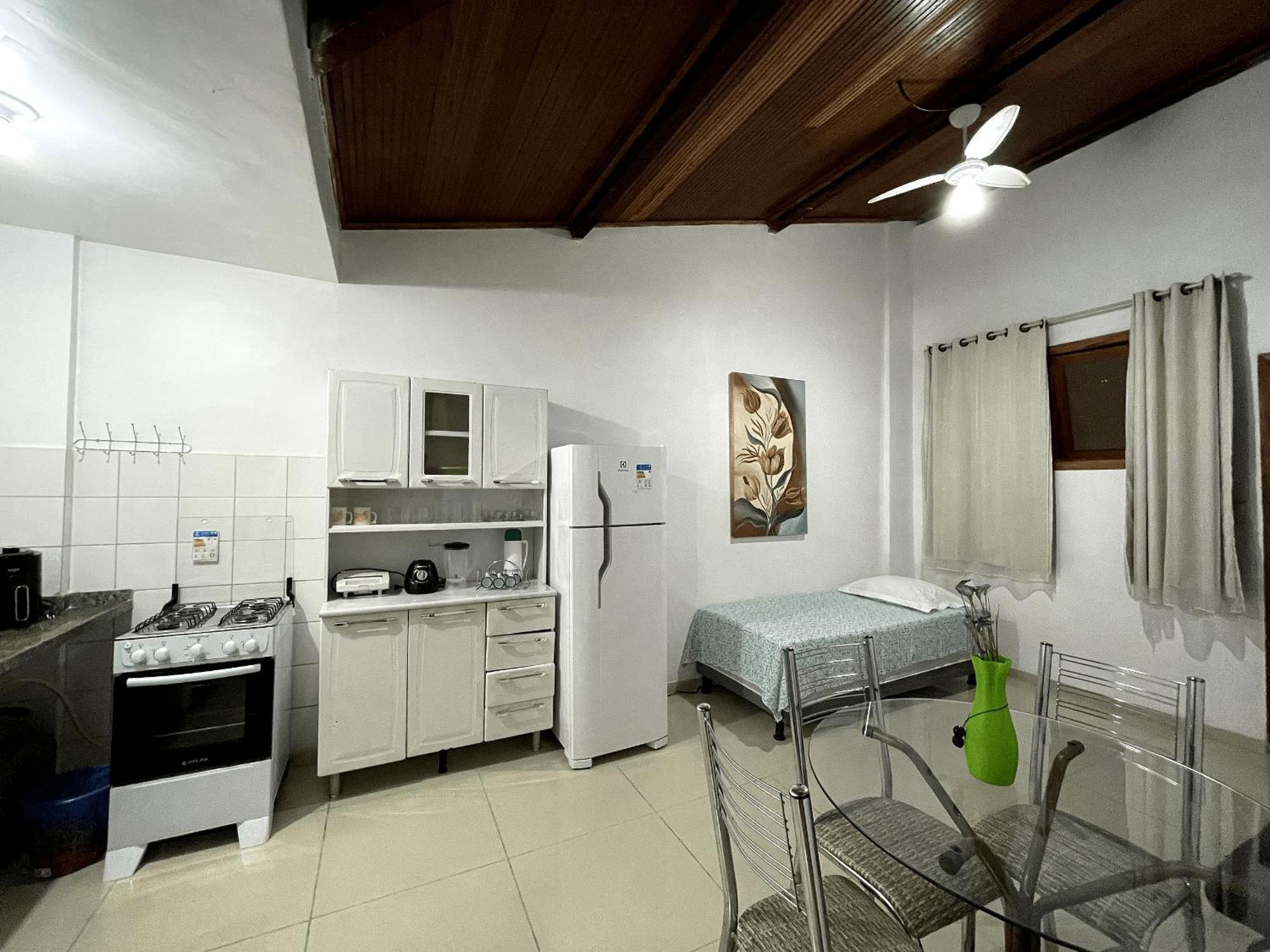 223 - Conforto E Na Porta, Ape Em Taperapuan, 1 Quarto, A/c. * Porto Seguro